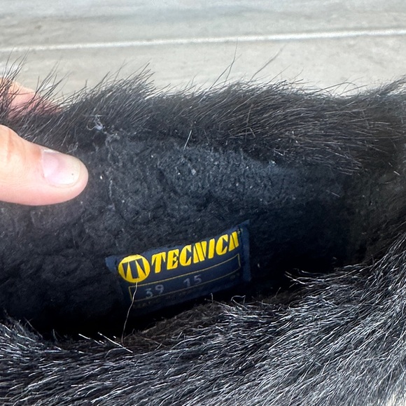 Tecnica Black Fur Winter Boots - Picture 6 of 7